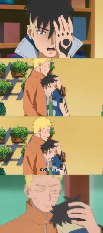 Adegan Aksi Boruto yang Mendebarkan Gambar adegan seru dari anime Boruto