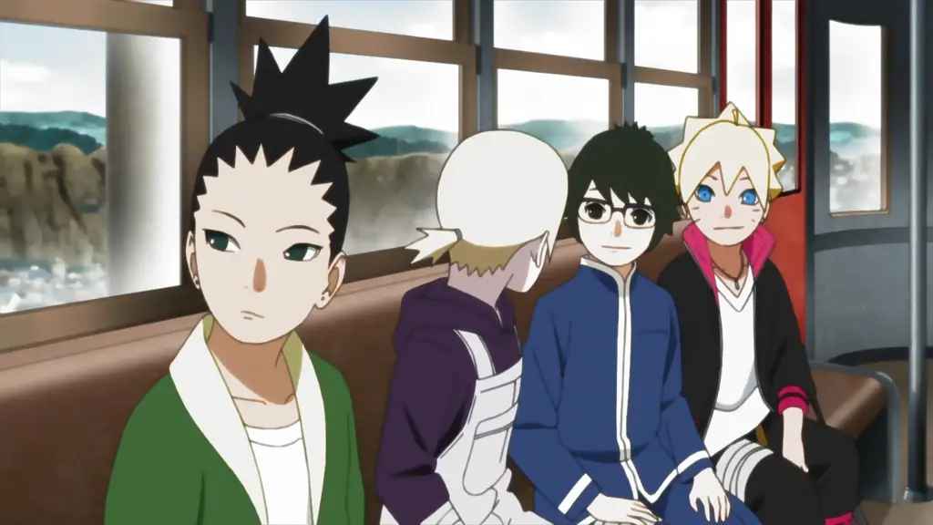 Persahabatan Boruto dan teman-temannya Boruto dan teman-temannya