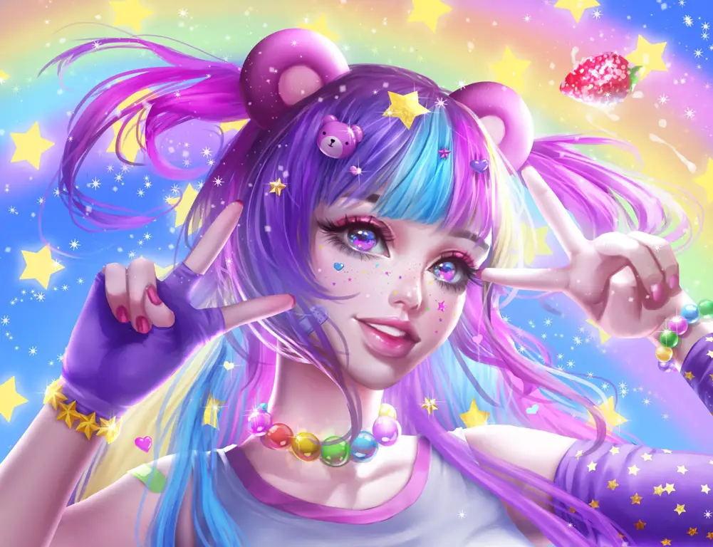 Salah satu karakter utama dalam anime Colorful Karakter anime dari Colorful