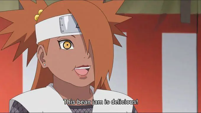 Adegan latihan Boruto dan Sarada Boruto dan Sarada berlatih bersama