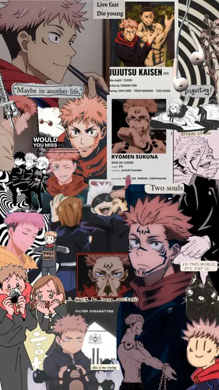 Karakter Anime yang Menarik Sejumlah karakter anime yang beragam dan berwarna-warni