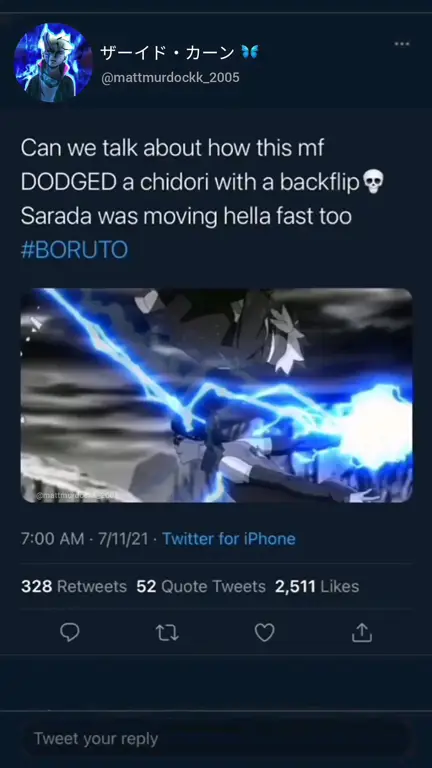 Aksi Boruto yang Menakjubkan Adegan pertarungan Boruto yang menegangkan