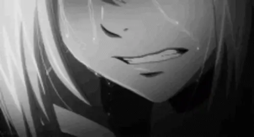 Adegan mengharukan dari drama anime Gadis anime sedih menangis