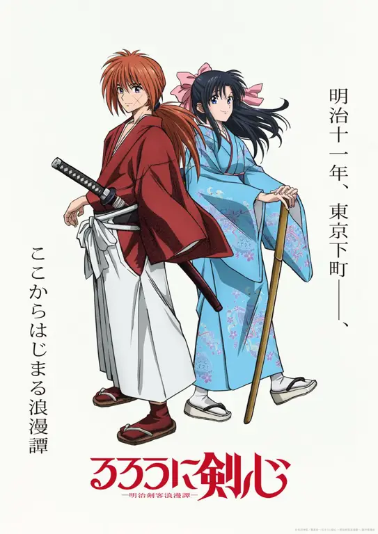 Nonton Film Anime Samurai X: Petualangan Kenshin Himura yang Menarik