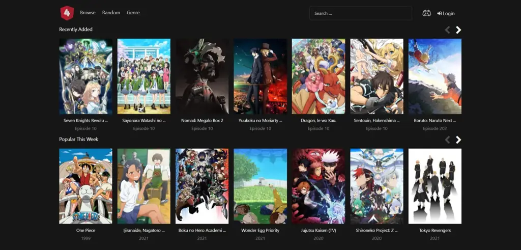 Menikmati Anime Online Gambar seseorang menonton anime secara online