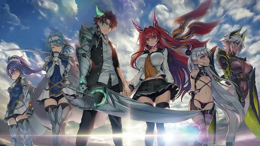 Logo resmi anime Testament of Sister New Devil Logo dari anime Testament of Sister New Devil