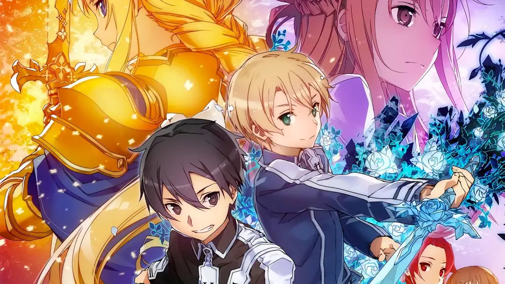 Salah satu seri SAO Gambar adegan dari Sword Art Online: Alicization