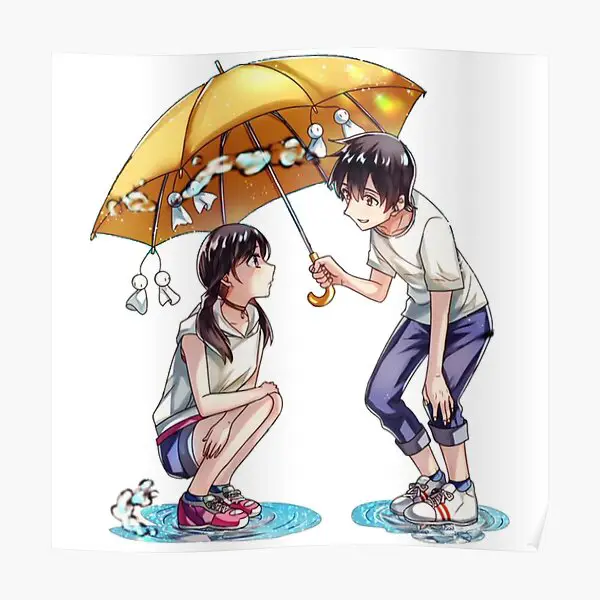 Kisah Cinta Hodaka dan Hina Potret Hodaka dan Hina, tokoh utama dalam film Weathering With You