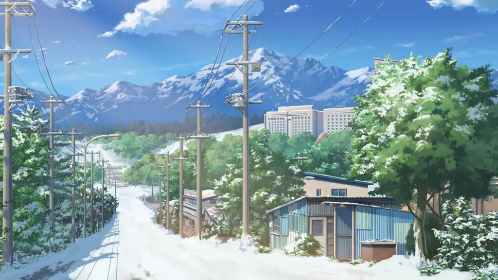 Keindahan animasi dalam film Weathering With You Pemandangan anime Jepang yang indah