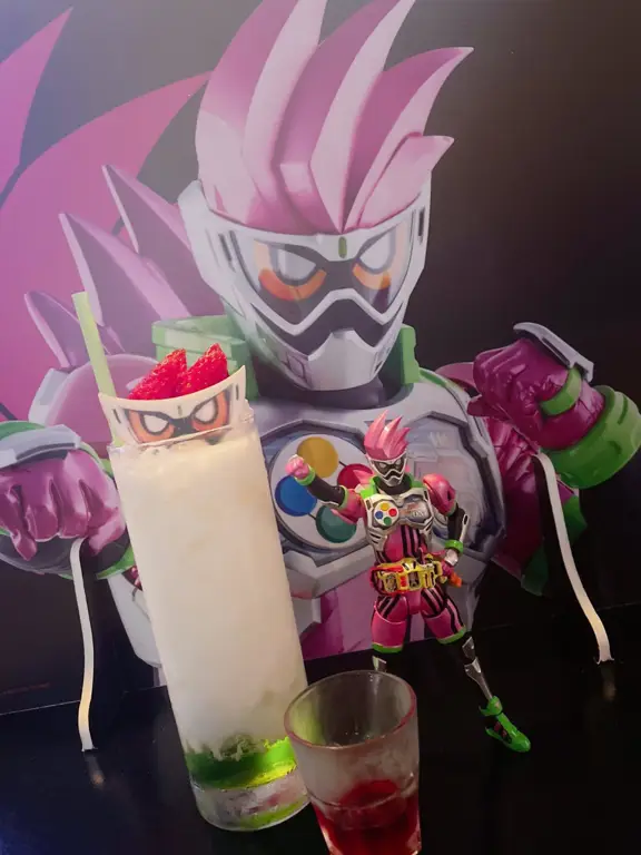 Kafe bertema anime di dekat hotel kapsul Gambar kafe bertema anime