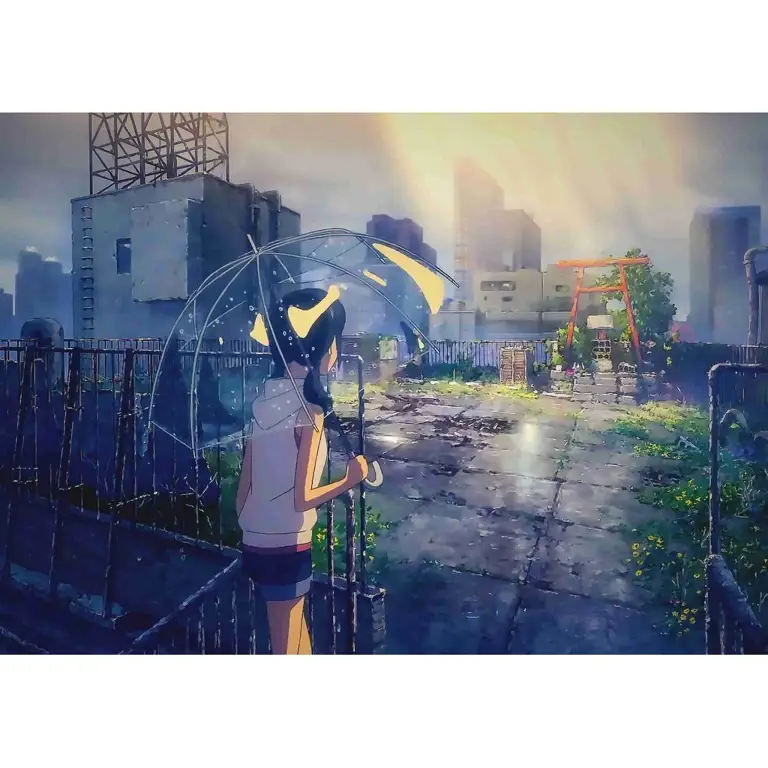 Keindahan latar kota Tokyo dalam film Pemandangan kota dalam film Weathering With You
