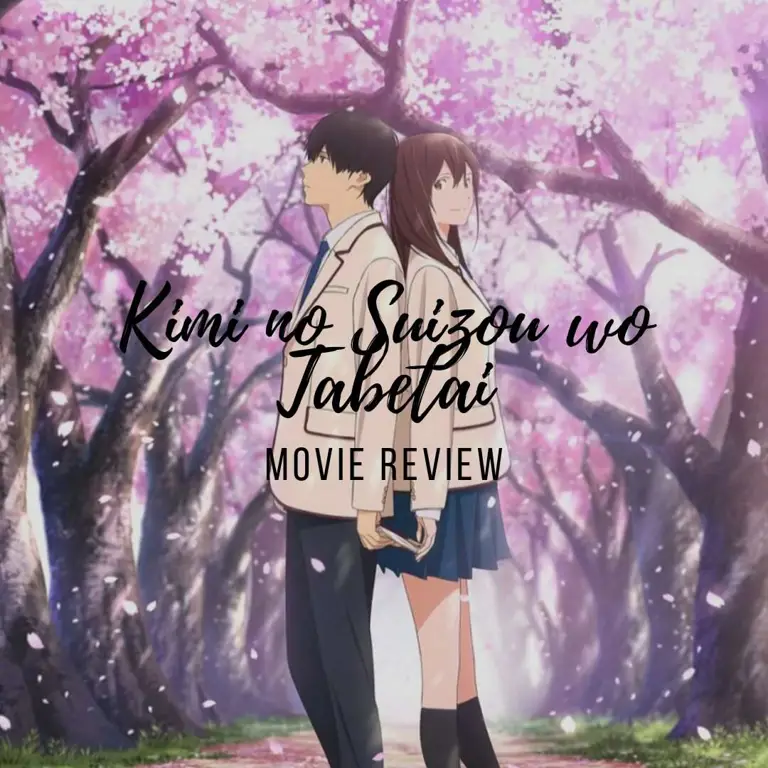 Gambar adegan emosional dari anime Adegan dari anime Kimi no Suizou wo Tabetai