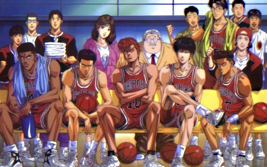 Salah satu adegan yang paling diingat dari Slam Dunk Gambar adegan ikonik dari anime Slam Dunk