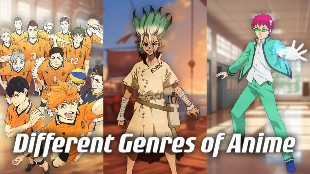 Genre Anime yang Beragam Berbagai genre anime