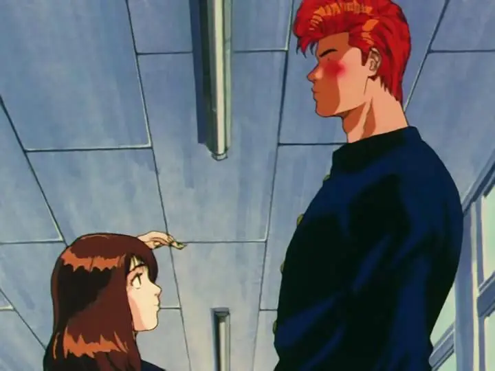 Kisah cinta Sakuragi dan Haruko Hanamichi Sakuragi dan Haruko Akagi