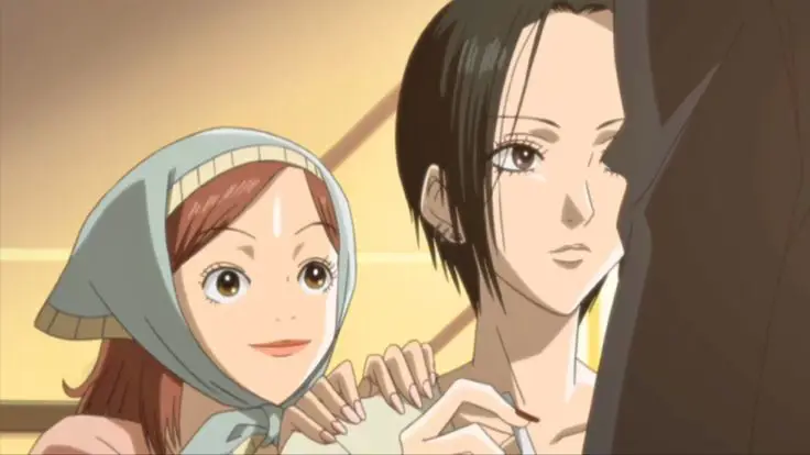 Potret kehidupan di Tokyo dan persahabatan Nana dan Hachi Adegan ikonik dari anime Nana