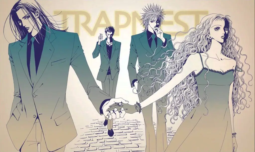 Suasana Musik dalam Anime Nana Gambar penampilan band Blast dalam anime Nana
