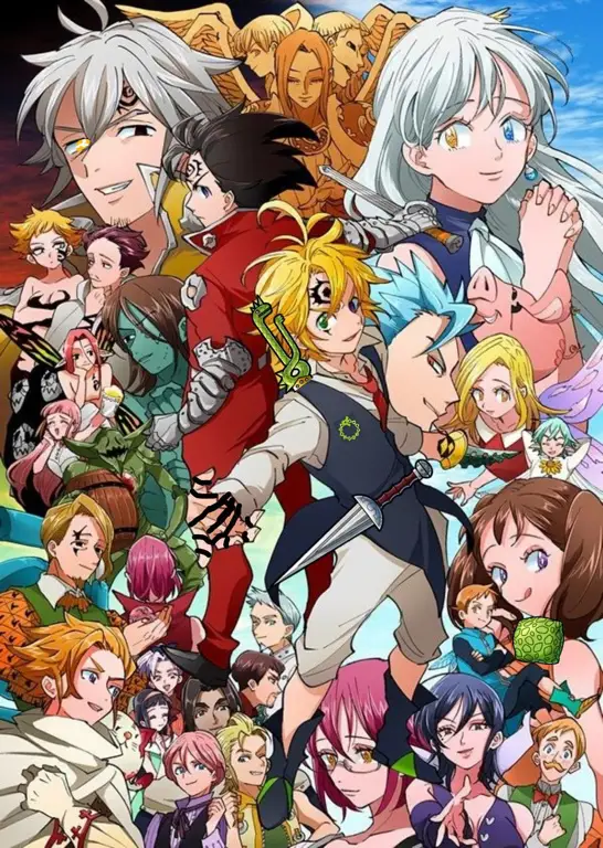 Para Karakter Nanatsu no Taizai Karakter-karakter Nanatsu no Taizai