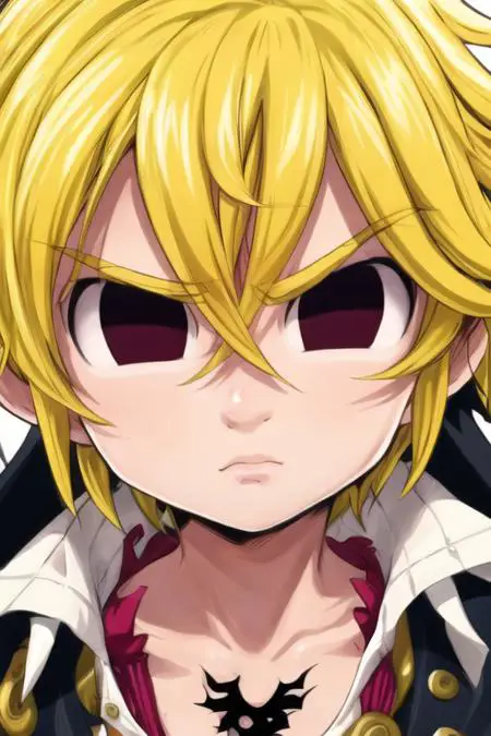 Pemimpin karismatik dari Tujuh Dosa Mematikan Meliodas, pemimpin Nanatsu no Taizai