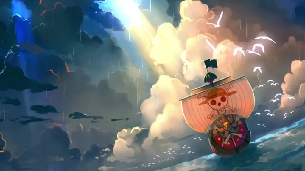 Kapal Thousand Sunny, tempat petualangan berlanjut Gambar kapal Thousand Sunny