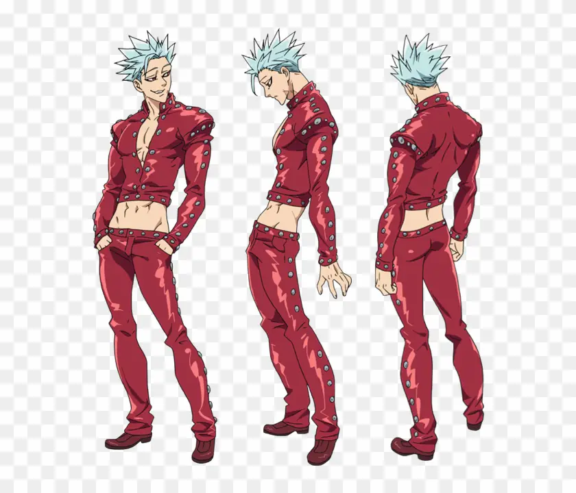 Keseluruhan karakter utama Nanatsu no Taizai Gambar para karakter Nanatsu no Taizai