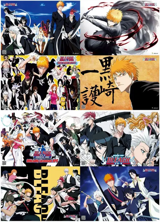 Poster Anime Bleach Poster resmi anime Bleach