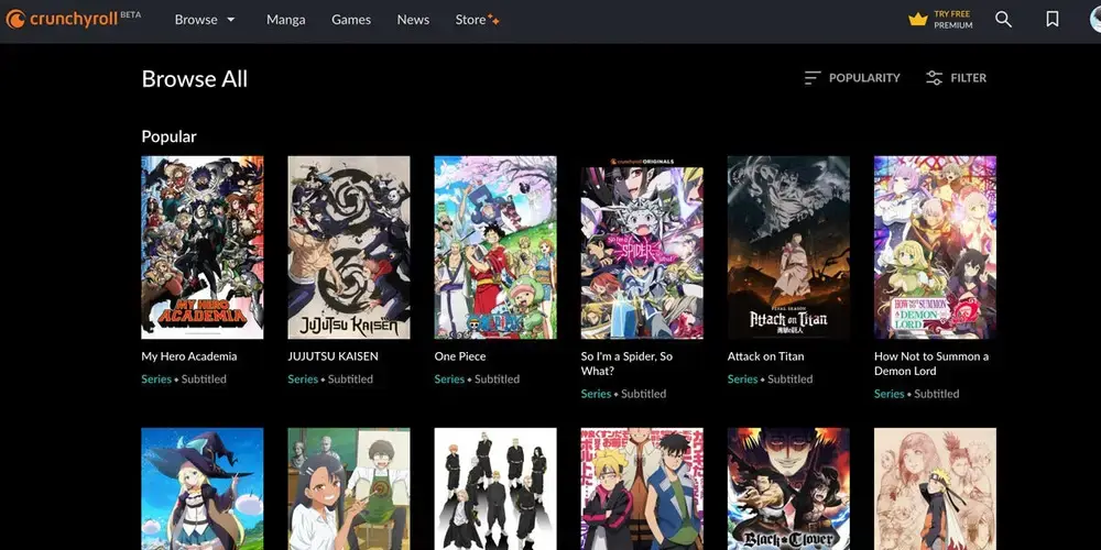 Bandingkan Layanan Streaming Anime Perbandingan berbagai layanan streaming anime legal
