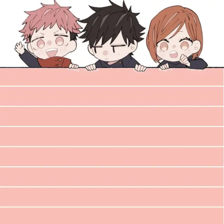 Waspadai Resiko Keamanan Gambar tanda peringatan dengan karakter anime