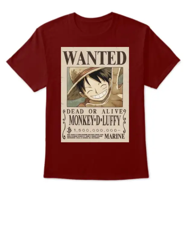 Luffy dan topi jeraminya yang ikonik Gambar Luffy dengan topi jerami