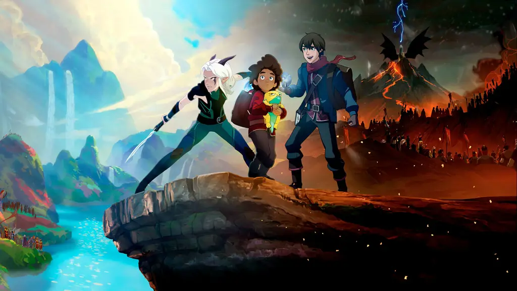Menikmati Anime Secara Legal dan Aman Ilustrasi karakter anime menonton televisi