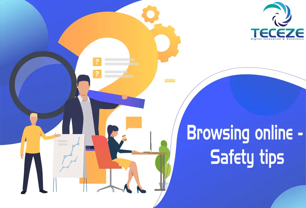 Tips Aman Browsing Ilustrasi keamanan browsing online