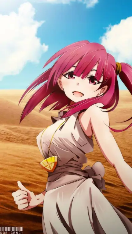 Poster anime Magi: The Labyrinth of Magic dan Magi: Adventure of Sinbad Poster anime Magi