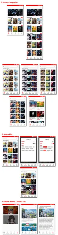 Menonton Anime di Smartphone Gambar seseorang menonton anime di HP