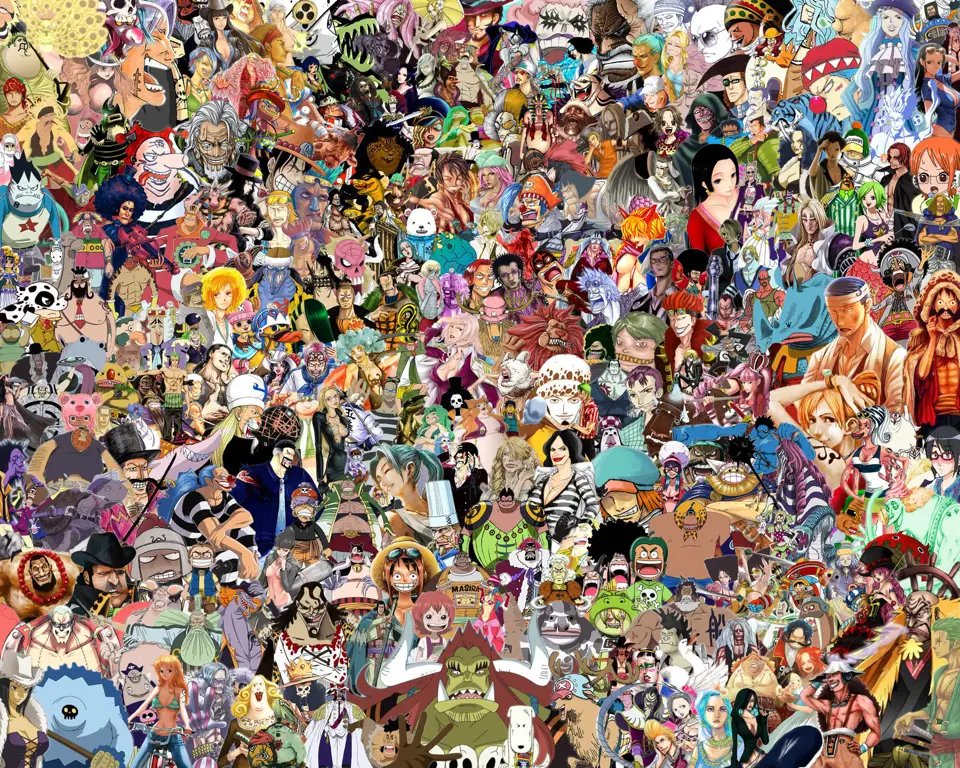 Beragam Karakter Anime Favorit Gambar berbagai karakter anime