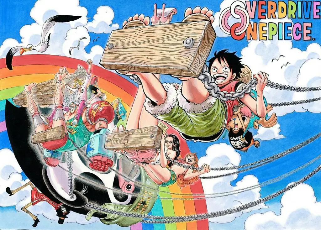 Petualangan Seru Bersama Kru Topi Jerami Gambar Kru Topi Jerami dalam One Piece