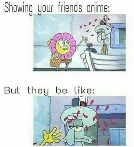 Menikmati Anime Bersama Teman Gambar teman-teman menonton anime bersama