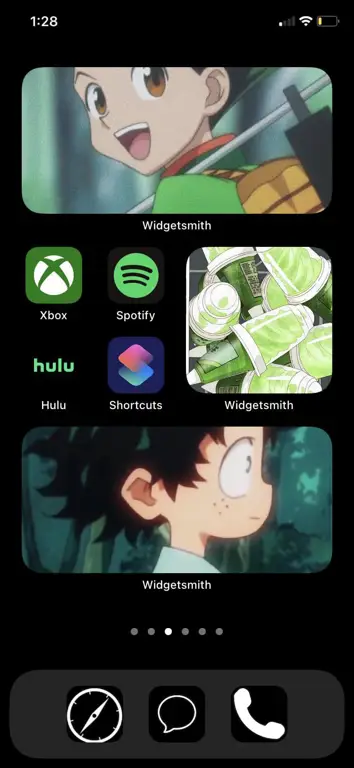 Grafik perbandingan aplikasi anime untuk iPhone