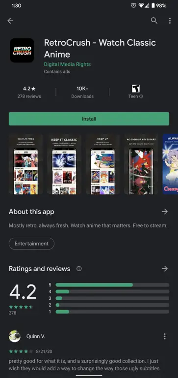 Menikmati Anime di iPhone Gambar seseorang menonton anime di iPhone