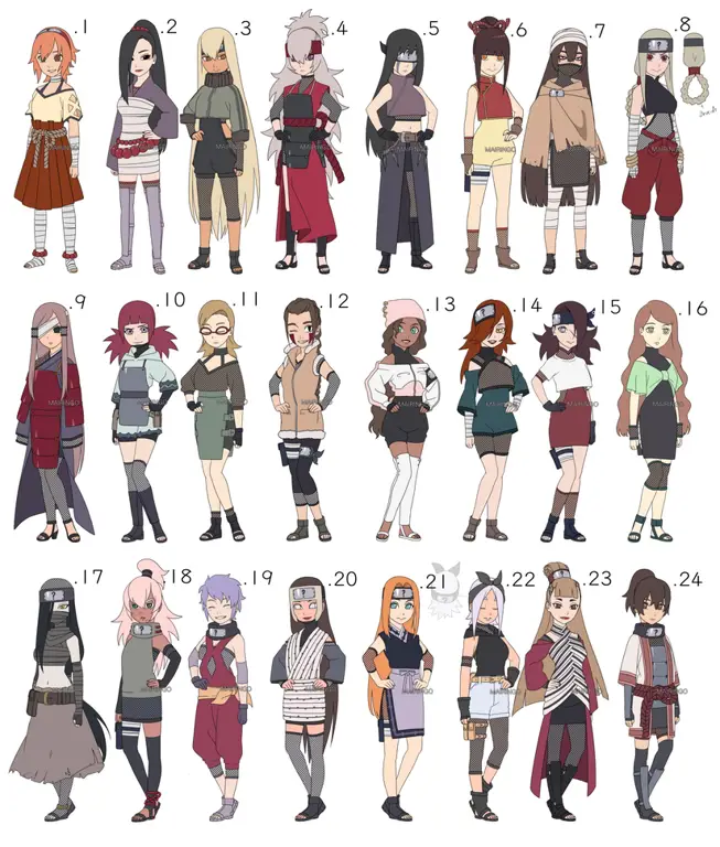 Para Karakter Boruto Gambar para karakter Boruto