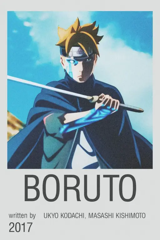 Karakter Utama Boruto Poster karakter Boruto