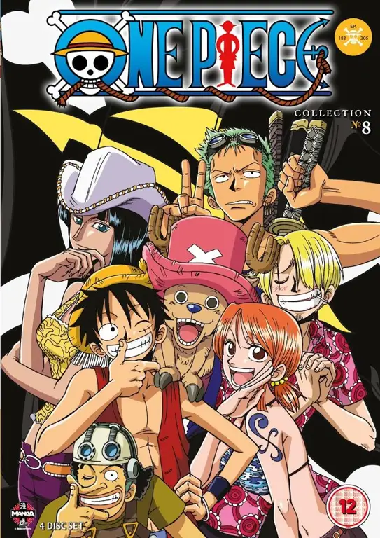 Menonton One Piece dengan DVD Koleksi DVD One Piece