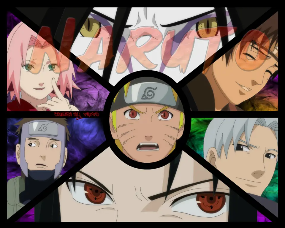 Tim Hebat Naruto Foto grup karakter Naruto Shippuden