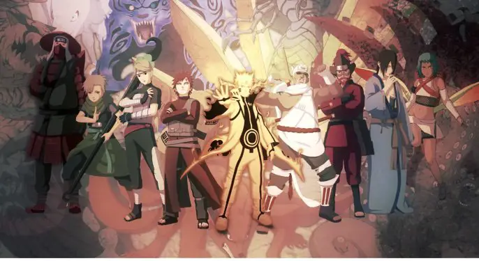 Karakter Naruto Shippuden Gambar karakter-karakter utama dalam Naruto Shippuden