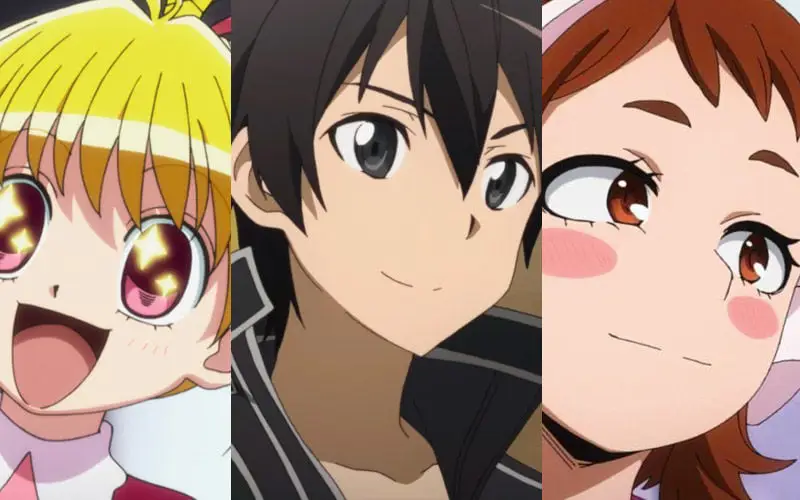 Koleksi karakter anime Berbagai karakter anime