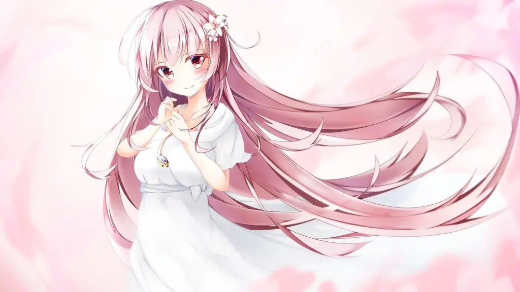 Wallpaper Cewek Anime Lucu Gambar wallpaper cewek anime yang lucu