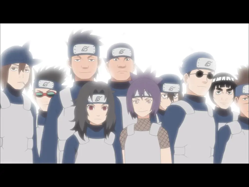 Menikmati Anime Bersama Gambar Naruto Shippuden: Para karakter sedang menonton anime bersama-sama