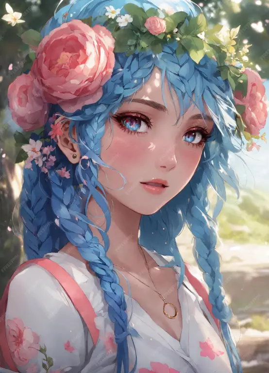 Gambar Anime Gadis Kawaii Gambar gadis anime yang imut dan menggemaskan