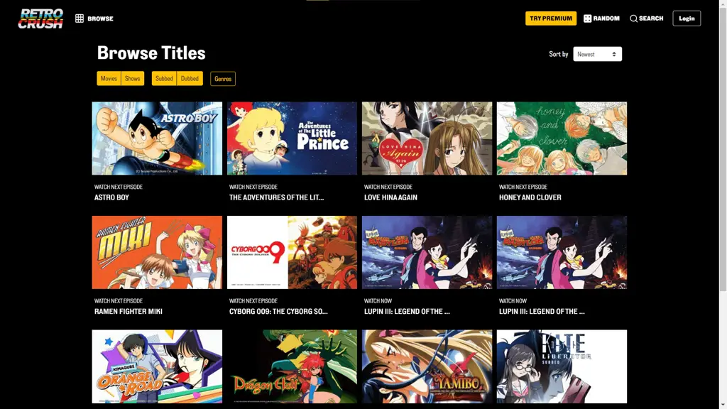 Aplikasi Download Anime Offline Antarmuka aplikasi download anime offline