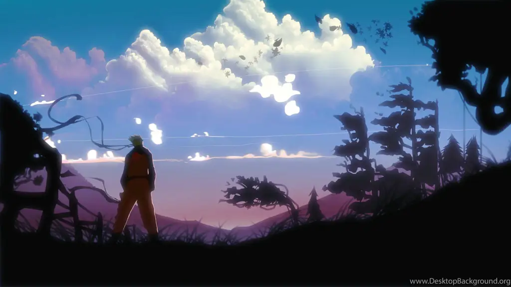 Keindahan pemandangan alam dalam serial Naruto Shippuden Pemandangan alam dalam Naruto Shippuden