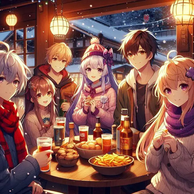 Nonton Anime Bareng Teman Gambar nonton bareng anime